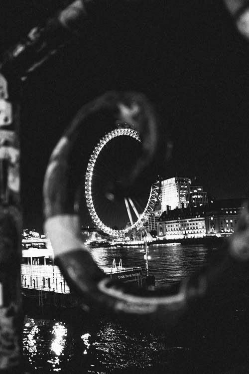Framed London Eye
